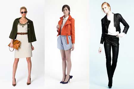 Короткие весенние женские куртки