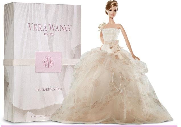 Барби в свадебных платьях Веры Вонг