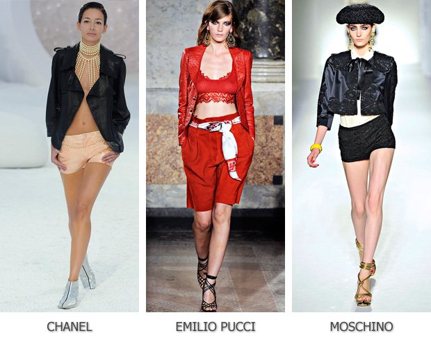 Модная тенденция на шорты