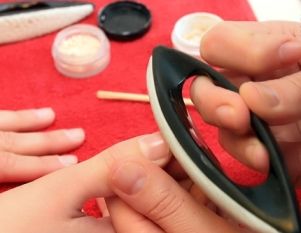 Шлифование ногтей в японском маникюре