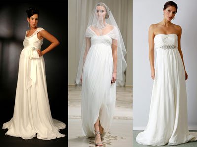 Характерные черты и достоинства стиля ампир в свадебных платьях