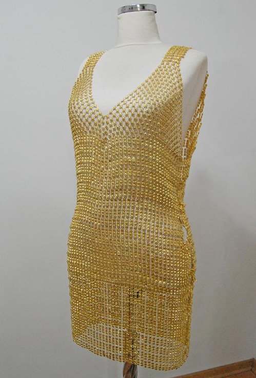 Золотое платье (платье из золота)