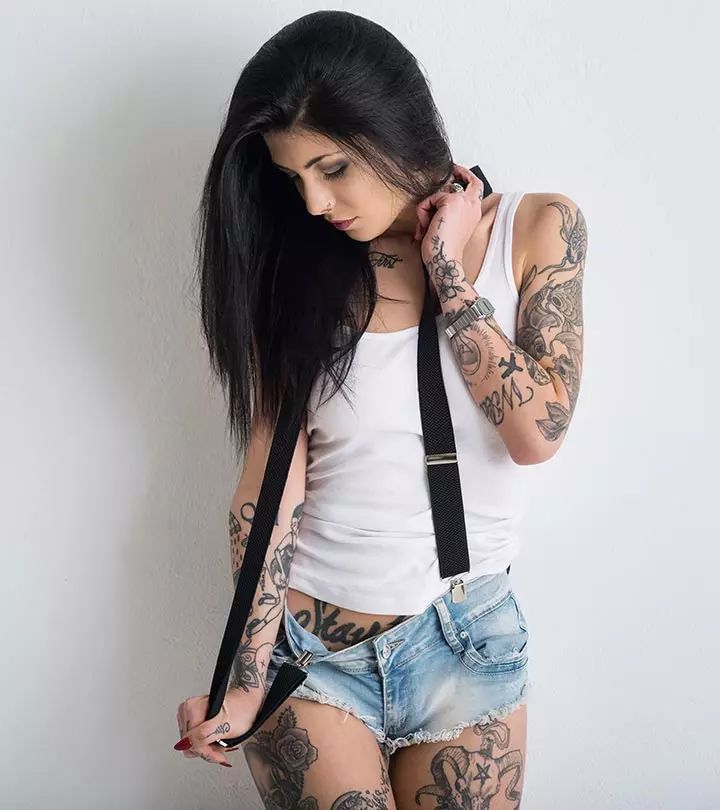 Женская татуировка