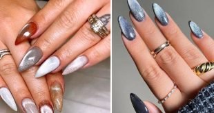 Бархатные ногти: тренды, цвета, форма ногтей, стилизации