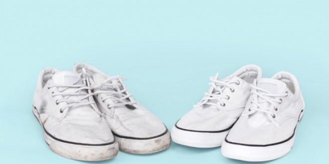 Как отмыть белые кроссовки: народные советы