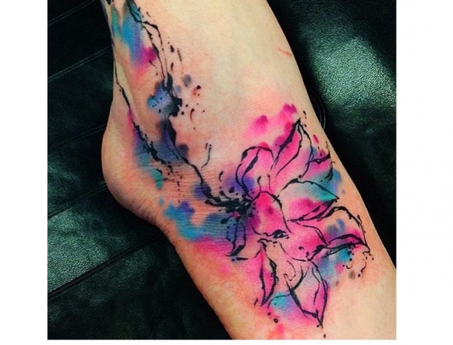 Красочные татуировки