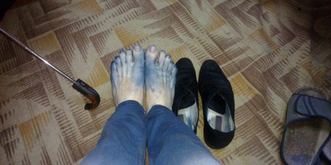 Обувь красит ноги