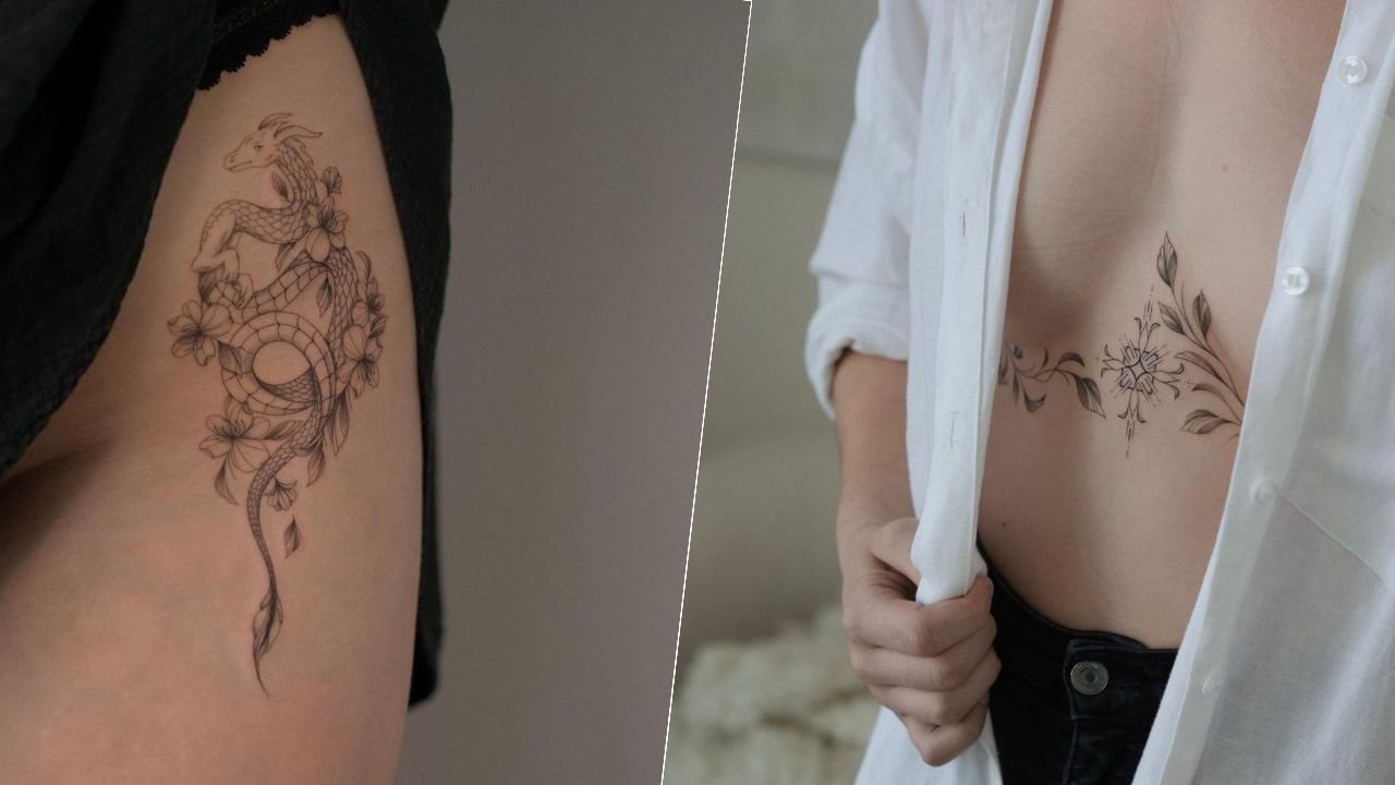 Самые красивые женские татуировки