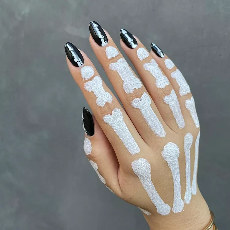Скелетные ногти