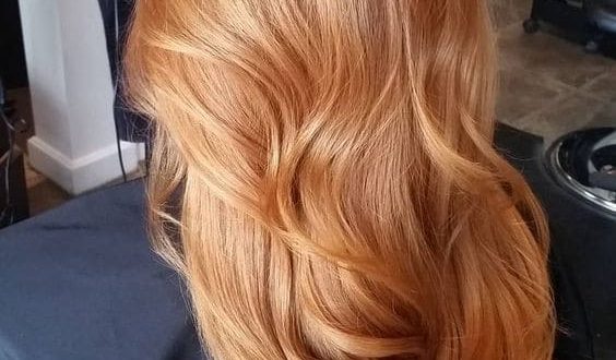 Светло-карамельный цвет волос